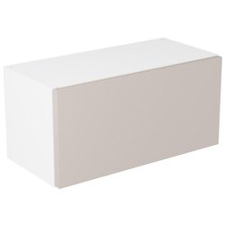 Kitchen Kit / Kitchen Kit Bridging Wall Kitchen Cabinet Flatpack Value Slab Matt Light Grey 600mm