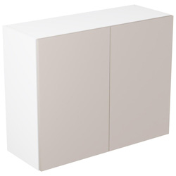 Kitchen Kit / Kitchen Kit Value Slab Matt Light Grey Wall Kitchen Cabinet Flatpack 900mm
