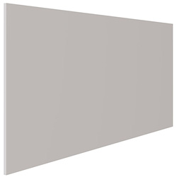 Kitchen Kit / Kitchen Kit Value Slab Matt Light Grey Breakfast Bar Back Panel 900mm
