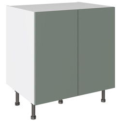 Kitchen Kit / Kitchen Kit Slab Supermatt Agave Green Base Kitchen Cabinet Flatpack 800mm