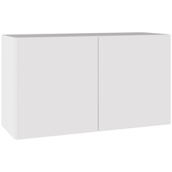 Kitchen Kit / Kitchen Kit Slab Supergloss White Double Extractor Wall Kitchen Cabinet Flatpack 800mm