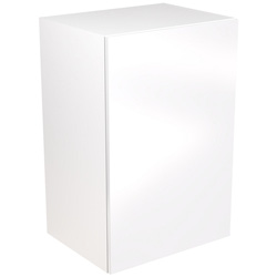 Kitchen Kit / Kitchen Kit Slab Supergloss White Boiler Housing Wall Kitchen Cabinet Flatpack 600mm