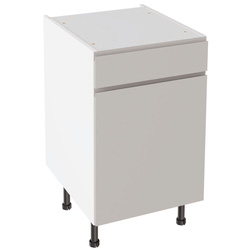 Kitchen Kit / Kitchen Kit J-Pull Matt Light Grey Drawerline Base Cabinet 500mm