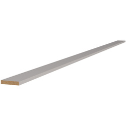 Kitchen Kit / Kitchen Kit Slab Supermatt Light Grey Capping Rail 2745mm