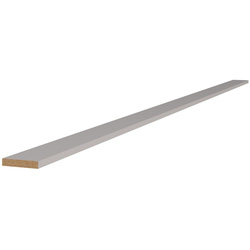 Kitchen Kit / Kitchen Kit Value Slab Matt Light Grey Capping Rail 2745mm