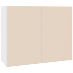 Kitchen Kit / Kitchen Kit Slab Supergloss Cashmere Wall Kitchen Cabinet Flatpack 900mm
