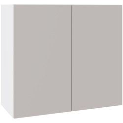 Kitchen Kit / Kitchen Kit Slab Supergloss Light Grey Wall Kitchen Cabinet Flatpack 800mm