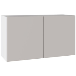 Kitchen Kit / Kitchen Kit Slab Supermatt Light Grey Double Extractor Wall Kitchen Cabinet Flatpack 800mm