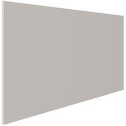 Kitchen Kit / Kitchen Kit Slab Supermatt Light Grey Breakfast Bar Back Panel 900mm
