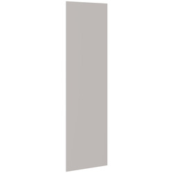 Kitchen Kit / Kitchen Kit Slab Supermatt Light Grey Larder End Panel 2400x600mm