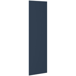 Kitchen Kit / Kitchen Kit Slab Supermatt Blue Larder End Panel 2400x600mm