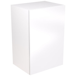 Kitchen Kit / Kitchen Kit Value Slab Matt White Boiler Housing Wall Kitchen Cabinet Flatpack 600mm