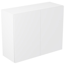 Kitchen Kit / Kitchen Kit Value Slab Matt White Wall Kitchen Cabinet Flatpack 900mm