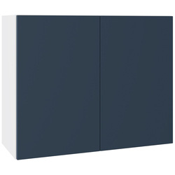 Kitchen Kit / Kitchen Kit Slab Supermatt Blue Wall Kitchen Cabinet Flatpack 900mm