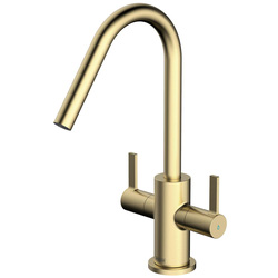 Bristan / Bristan Cashew Easyfit Monobloc Sink Mixer Brushed Brass