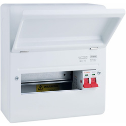 Altrion by Niglon / Altrion Isolator Controlled Consumer Unit 10 Module 8 Way
