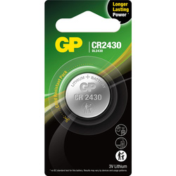 GP / GP Lithium Coin Cell Battery CR2430 3V