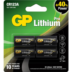 GP / GP Batteries Pro Lithium Battery CR123A 3V