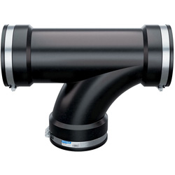 Fernco / Fernco Flexible Equal Tee 105mm to 116mm