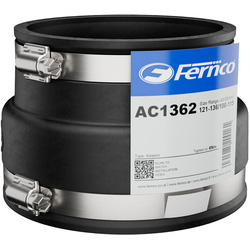 Fernco / Fernco Flexible Adaptor Clay to PVC 121-136mm to 100-115mm