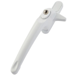 ERA / ERA Maxim Cockspur Window Handle White LH Locking WG 12mm