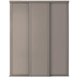 Spacepro / Spacepro Shaker 3 Door Sliding Wardrobe Kit Pebble Frame and Panel Door Kit