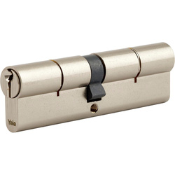 Yale / Yale 6 Pin Euro Double Cylinder 35-40mm Nickel