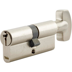 Yale / Yale 6 Pin Euro Thumbturn Cylinder 40-40mm Nickel