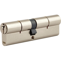 Yale / Yale 6 Pin Euro Double Cylinder 45-50mm Nickel