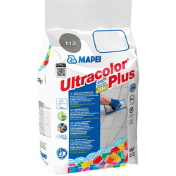Mapei / Mapei Ultracolor Plus Wall & Floor Grout Cement - Grey 113 5kg 