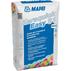 Mapei / Mapei Keraquick Easy S1 Tile Adhesive White 20kg