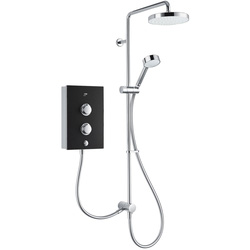 Mira / Mira Décor 10.8kW Dual Outlet Electric Shower Black