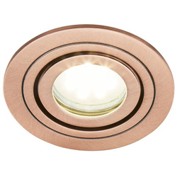 Spa Lighting / Spa Cali Adjustable Downlight GU10 IP65 Brushed Copper