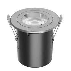 Wessex Electrical / Wessex Electrical IP20 Adjustable Fire Rated Downlight GU10 Satin Chrome