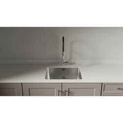 Mariz / Mariz Pure White Surface R25 Sink Module RH Worktop 3050 x 640 x 12mm