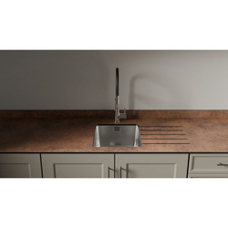 Mariz / Mariz Antique Rust Surface R25 Sink Module One RH Worktop 3050 x 640 x 12mm