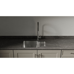Mariz / Mariz R25 Universal Kitchen Sink Module Vena Black Right-Hand