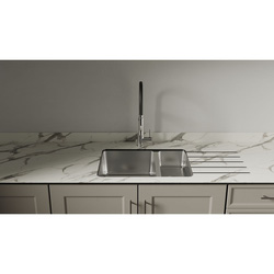 Mariz / Mariz R25 Designer Kitchen Sink Module Vena White Right-Hand