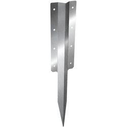 A Perry / SleeperSecure No.4716/S Double Sleeper Support Spike Straight Stainless Steel