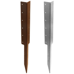 A Perry / SleeperSecure No.4734 Triple Sleeper Support Spike Corner