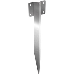 A Perry / SleeperSecure No.4715/S Single Sleeper Support Spike Straight Stainless Steel