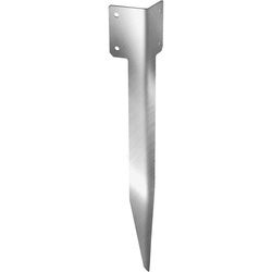 A Perry / SleeperSecure No.4713/S Single Sleeper Support Spike Corner Stainless Steel