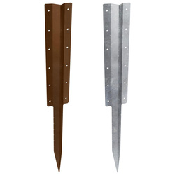 A Perry / SleeperSecure No.4736 Triple Sleeper Support Spike Straight