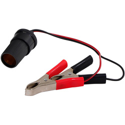 Streetwize Accessories / Streetwize Auxiliary Socket with Crocodile Clips 12V