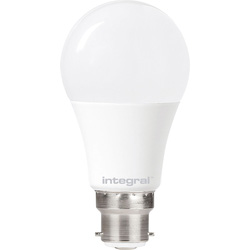Integral LED / Integral LED GLS Light Bulb Dusk To Dawn Sensor B22 806lm 8.5W 2700K Frosted