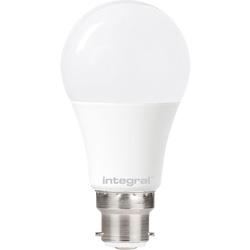 Integral LED / Integral LED GLS Light Bulb Dusk To Dawn Sensor B22 470lm 4.8W 2700K Frosted