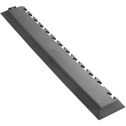 Ecotile / Ecotile E500/7mm Interlocking Corner Edge Ramp Graphite