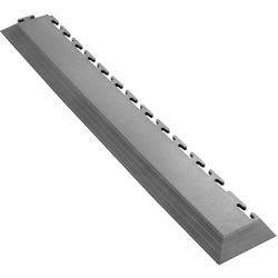 Ecotile / Ecotile E500/7mm Interlocking Corner Edge Ramp Dark Grey