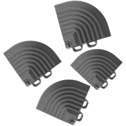 Swisstrax / Swisstrax Ribtrax Pro Corner Ramp Slate Grey