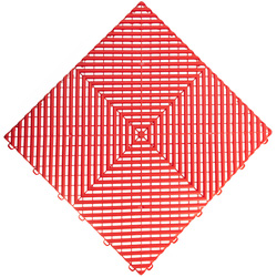 Swisstrax / Swisstrax Ribtrax Pro Vented Modular Floor Tiles 4m² Racing Red